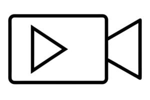 Simple Play Icon, Perfect for Web Design vector