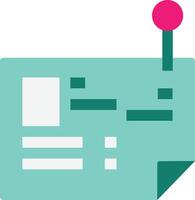 Reminder Pinned World Portfolio vector