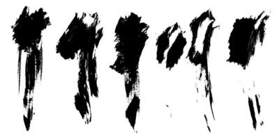 Exploration of dynamic brushstrokes contributing to modern artistic expression in contemporary artworks vector