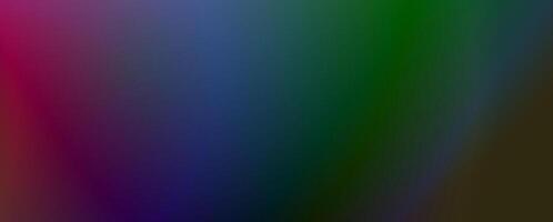 Background with trendy gradient and noise. Rainbow gradation colors. Glare from lenses, overlay texture. banner with dust and smooth color transition vector