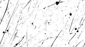 A textured background featuring random black splatters and streaks on a white canvas, creating an abstract and artistic effect. vector