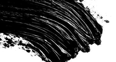Brushstroke texture conveys the dynamic energy of creativity in a black and white composition, highlighting artistic expression and movement vector