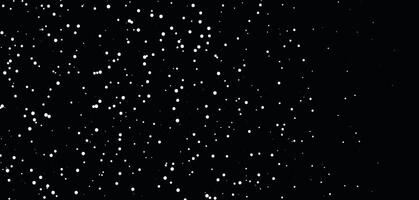 winter background featuring snowflake pattern. White snow Square Falling Gradient over night sky with transparent effect. vector
