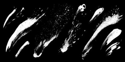 Soap foam texture set with sponge and grunge water. Soapy glass clean bubble pattern. Wash smear overlay with shampoo and shaving cream. vector