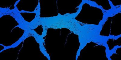 Crystalline patterns of water creating mesmerizing blue veins across a stark black backdrop vector