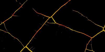 Lava crack displays nature's fiery artistry in mesmerizing patterns and vibrant colors beneath a starry sky vector