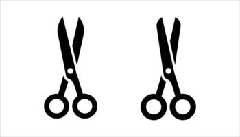 Scissors Icon for Cutting Tools vector