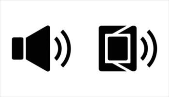 Sound Control Volume Icon Set. vector