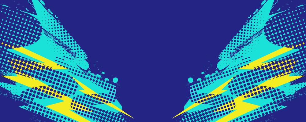 Abstract Sports Background with Dynamic Brush Texture and Halftone Style. Grunge Background for Banner or Poster Design