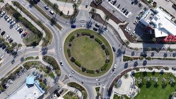 Exterior Roundabout Road at Clearwater in Florida United States. Cityscape Coastal. photo