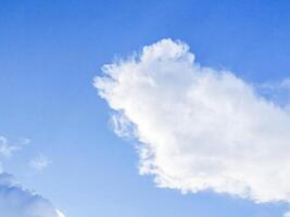 blue sky shape outdoor group of white clouds background in summer gradient light beauty abstract background. beautiful bright cloud and calm fresh wind air photo