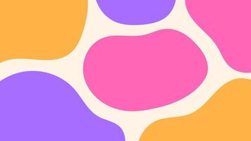Playful Spotted Horizontal Background vector