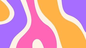 Whimsical Abstract Background with Liquid Shapes vector