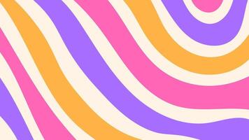 Iridescent Wavy Abstract Background vector