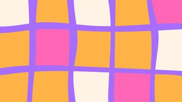 Whimsical Abstract Checkered Background vector