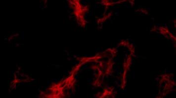 Abstract Red Flame Energy Movement or Magnetic Field on Dark Background video