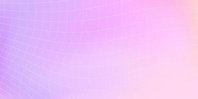 Purple y2k gradient background with wavy checkered horizontal pattern vector