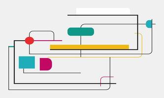 Balanced Abstract Minimalist Background vector