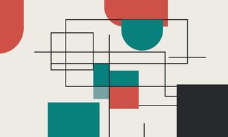 Geometric Layers in Soft, Modern Colors vector
