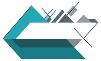 Simple Yet Dynamic Art Background vector