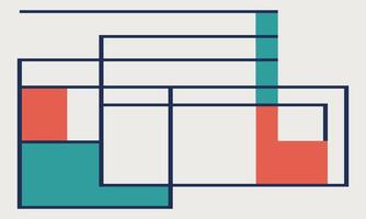 Light and Airy Minimalist Composition vector