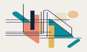 Modern Patterns for Clean Spaces vector