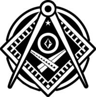 A glyph style icon of compass symbol vector