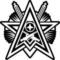 A glyph style icon of shooting star symbol vector