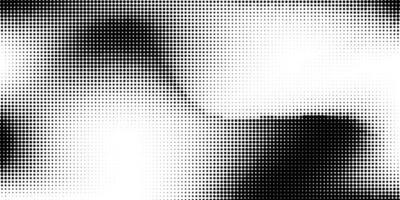 Halftone horizontal background. Fluid halftone pixelated backdrop. Grit dots texture. Halfton dots overlay for posters, cover, banner, poster vector