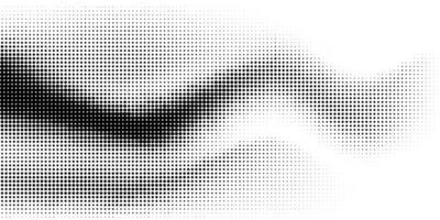 Wavy Halftone background. Grit dots texture, overlay for posters, cover, banner, poster, presentation vector