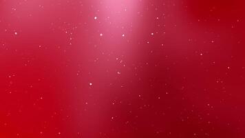 Red gradient background features many tiny white sparkling lights video