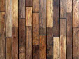 Warm Brown and Beige Vertical Wood Planks Texture photo