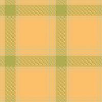Neon California Peach Tartan patterns fabric texture. Modern Mellow Birds Egg Green Seamless Tartan vector