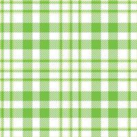 Modern Seamless Tartan featuring Warm Lime Mist and Neon Bitter Dandelion Textile Design vector
