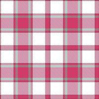 Vivid Umemurasaki Purple Tartan patterns fabric texture. Modern Cool Raspberry Jam Seamless Tartan vector