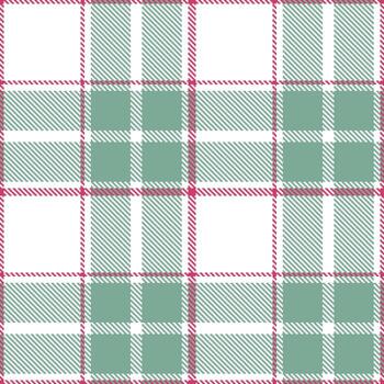 moderno frio blanco y suave frambuesa mermelada sin costura tartán textil diseño vector