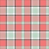 Plaid pattern seamless. Soft Dark Truffle and Vintage Embarrassment Tartan Textile Design. vector