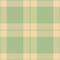 Modern Classic Praying Mantis and Vibrant Bleached Bone Seamless Tartan Textile Design vector