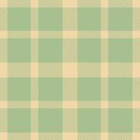 Neon Bleached Bone and Warm Praying Mantis Seamless Tartan Textile Design vector