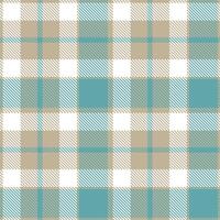 Highland Self Destruct Tartan patterns fabric texture. Modern Deep White Seamless Tartan vector