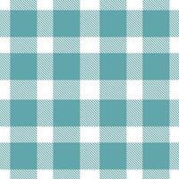 Modern Metallic White and Classic Timid Sea Seamless Tartan Textile Design vector