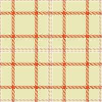 Plaid pattern seamless. Deep Furious Fox and Dusty Springtime Tartan Textile Design. vector