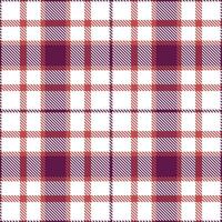 Muted White and Pale Snakebite Seamless Tartan Textile Design vector
