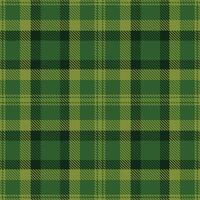 Mellow Foggy Bog and Iridescent Lincoln Green Seamless Tartan Textile Design vector