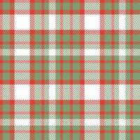 Plaid pattern seamless. Soft CG Red and Vivid Amulet Tartan Textile Design. vector