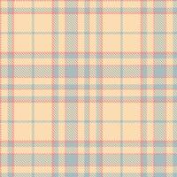 Plaid pattern seamless. Mellow Ibis Wing and Vivid Tunisian Stone Tartan Textile Design. vector