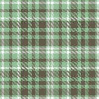 Modern Seamless Tartan featuring Rustic Garden Swing and Vibrant Frontier Shadow Textile Design vector