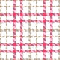 Modern Soft White and Metallic Sesame Seamless Tartan Textile Design vector