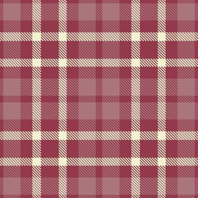 Plaid pattern seamless. Fire Tibetan Red and Vintage Handmade Red Tartan Textile Design.