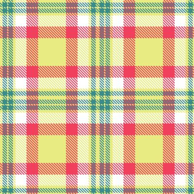 Plaid pattern seamless. Neon Illuminating and Dusky Taos Turquoise Tartan Textile Design.